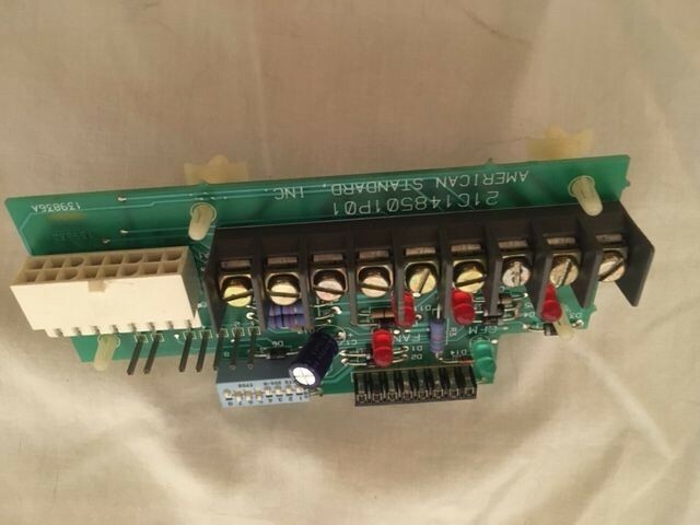Trane circuit board - Model Number: TUY080R9V3A5