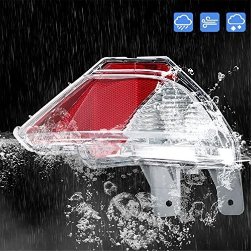 Bumper Tail Light Rear Reflector Assembly Replacement for Rav4 Passenger Side