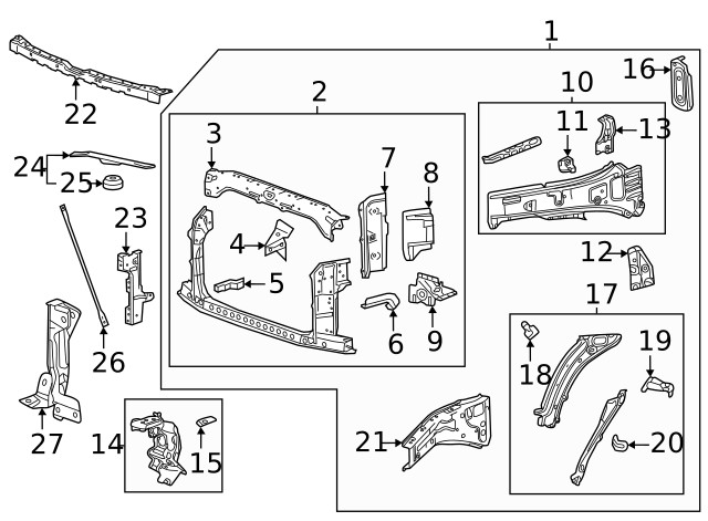 Genuine GM Bracket 85637420