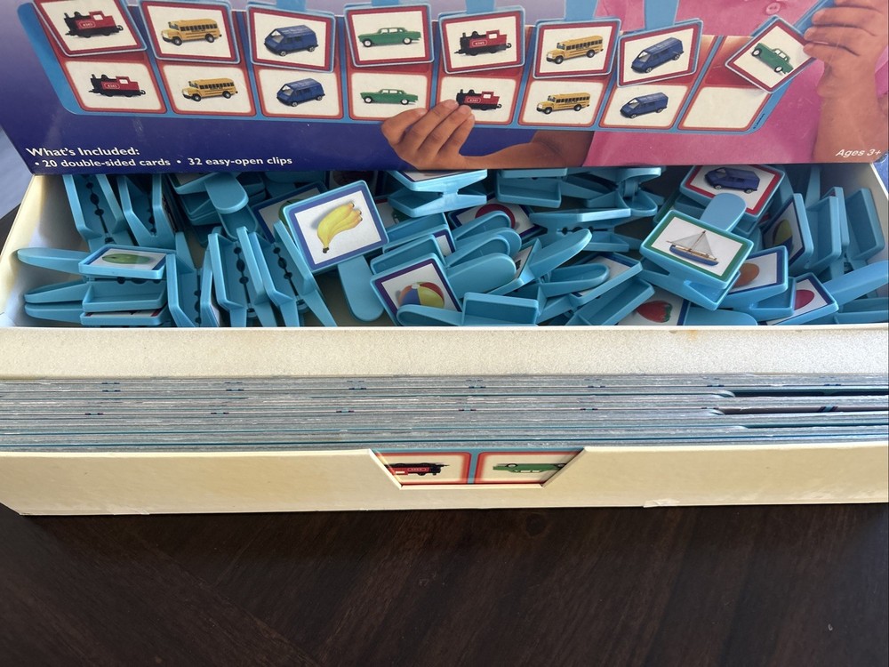 Lakeshore Clip A Pattern Math Kit Centers Homeschool Classroom Teaching RR891 3+
