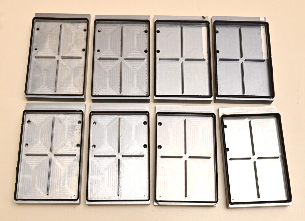 QTY 8 Agilent VPrep Velocity11 Vacuum Microplate Alignment Shelf Assemblies