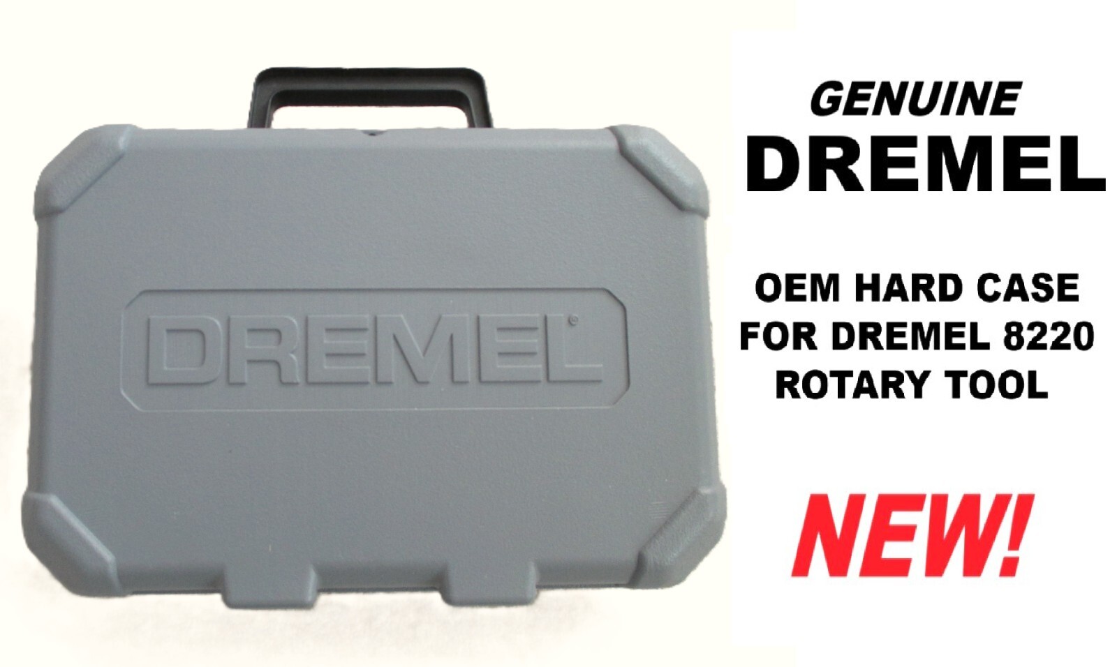 NEW! DREMEL Rotary Tool EMPTY STORAGE TOOL CASE fits Model 8220 *CASE ONLY*