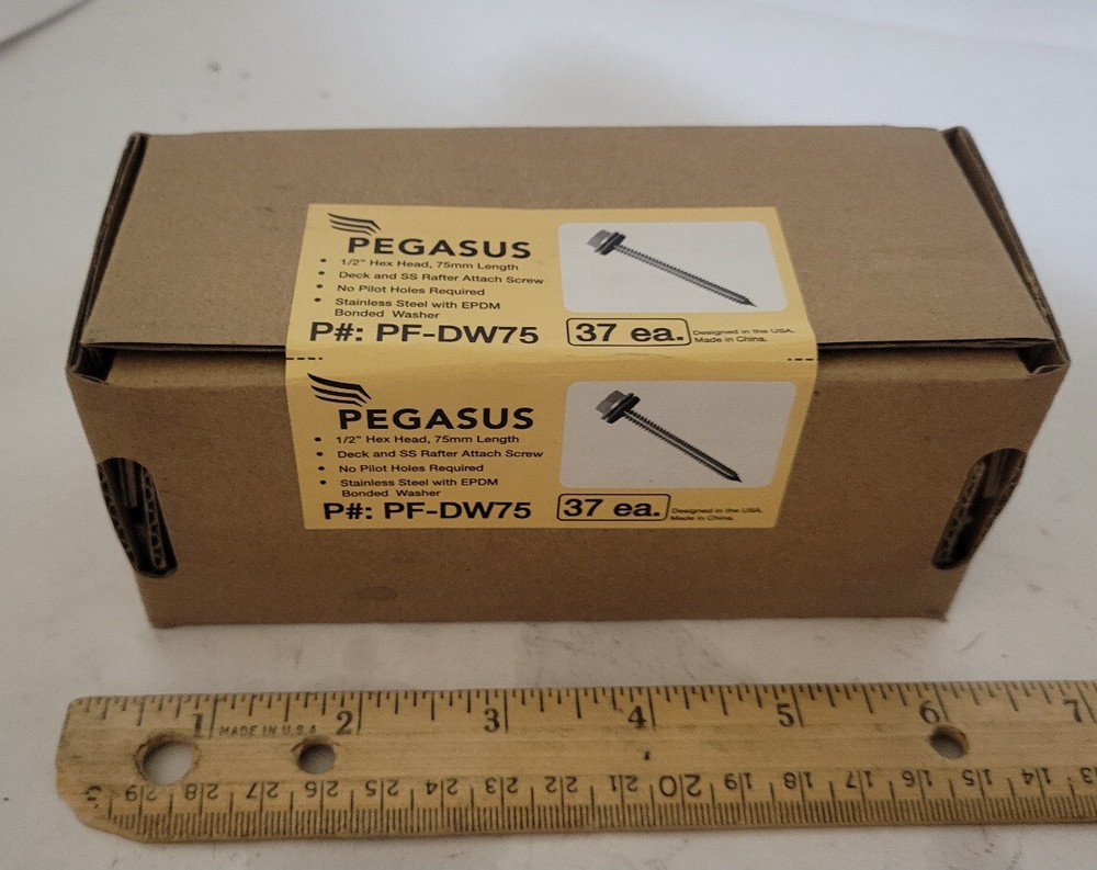 Pegasus Solar Hex Head Screws PF-DW75