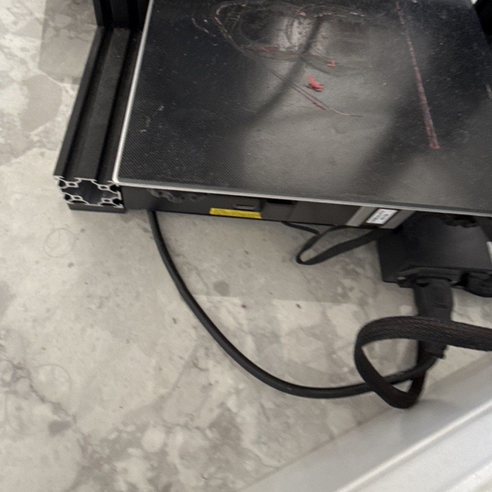 Ender 3D Printer Black with Control Box, Cables, High Precision, Easy Setup