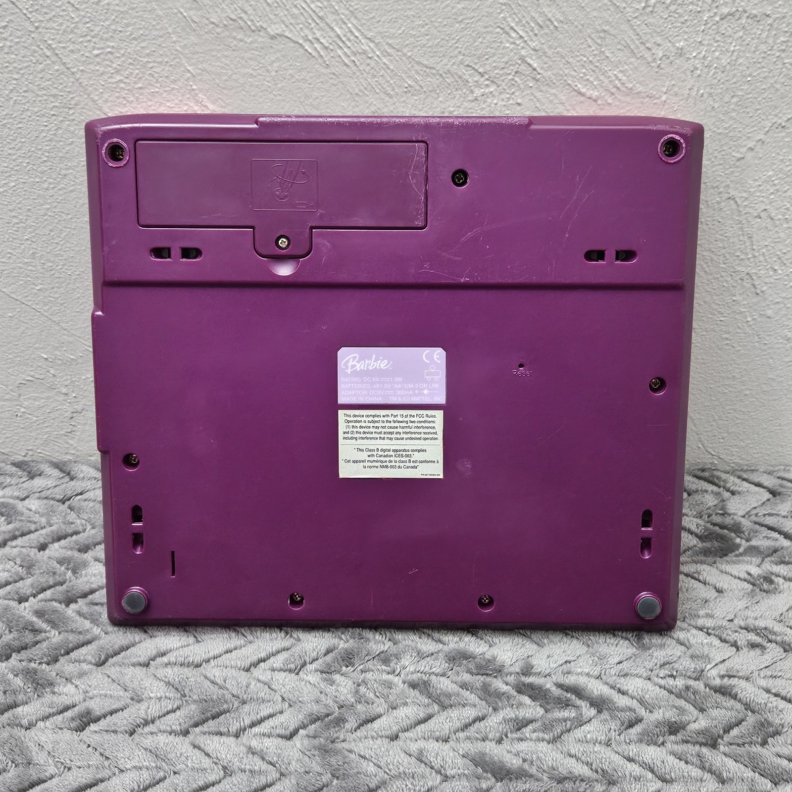 Y2K-VTG Mattel Barbie B-Book Laptop No Mouse Works Great!