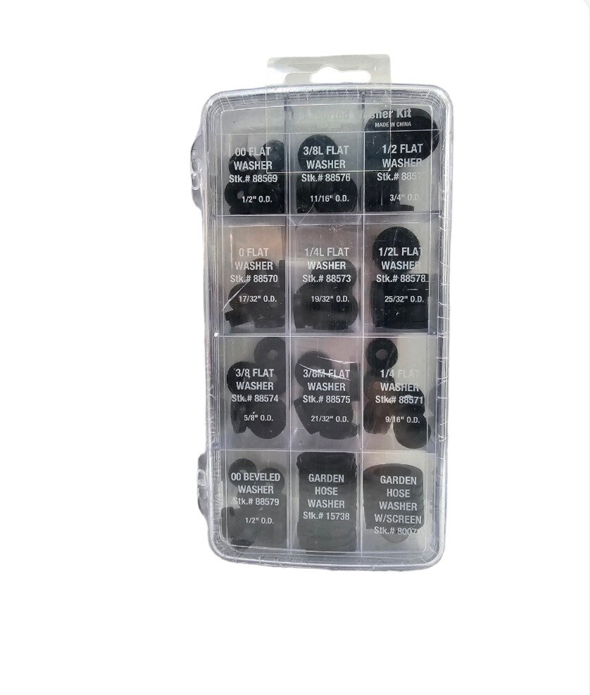 DANCO  10875 Assorted Black Rubber Washer ProPack (116-Piece)