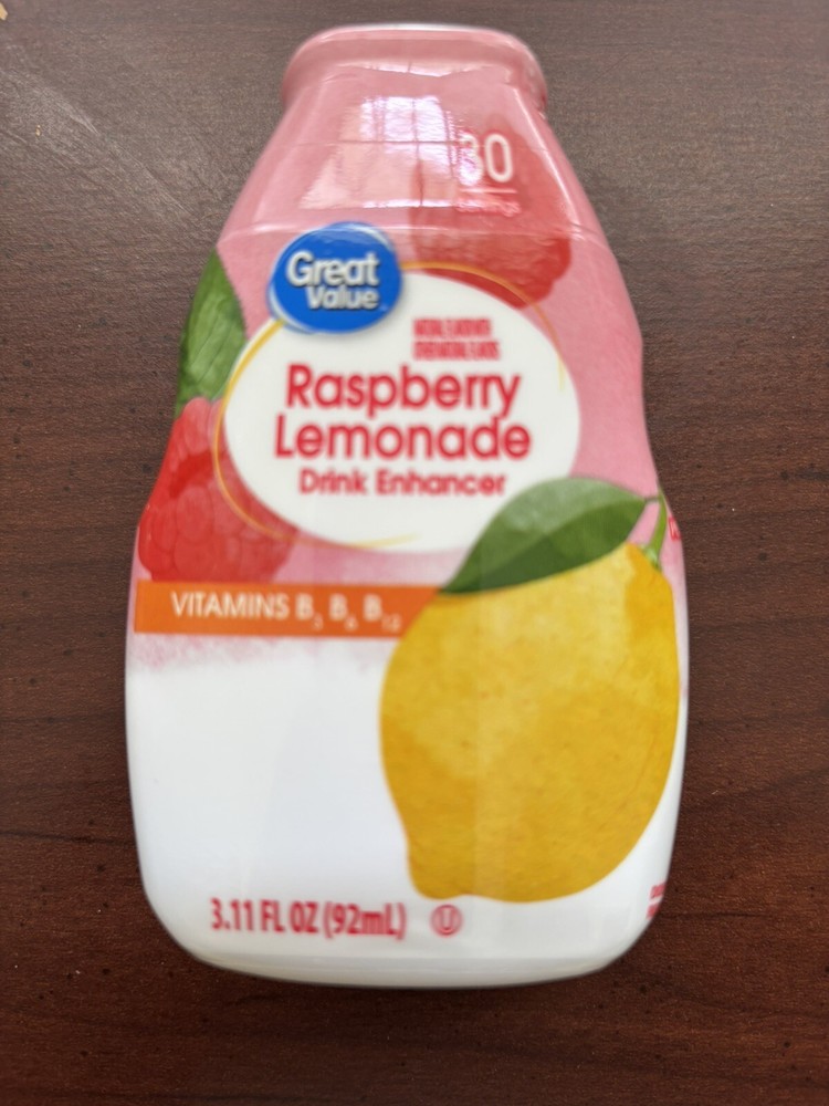Raspberry Lemonade Liquid Water Drink 3.11 oz