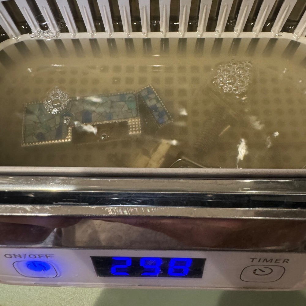 Dunhill Lighter Silver Hobnail Opal Pattern_Ultrasonically cleaned_Working