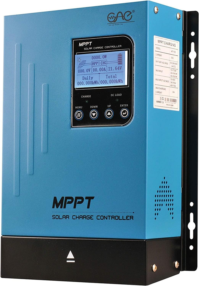 Regulator Solar Charge Controller 12V/24V/48V 60A MPPT Auto Battery Regulator