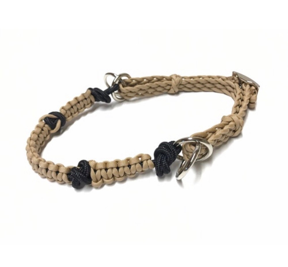 rope nose side pull hackamore with a whoa attachment  black rope