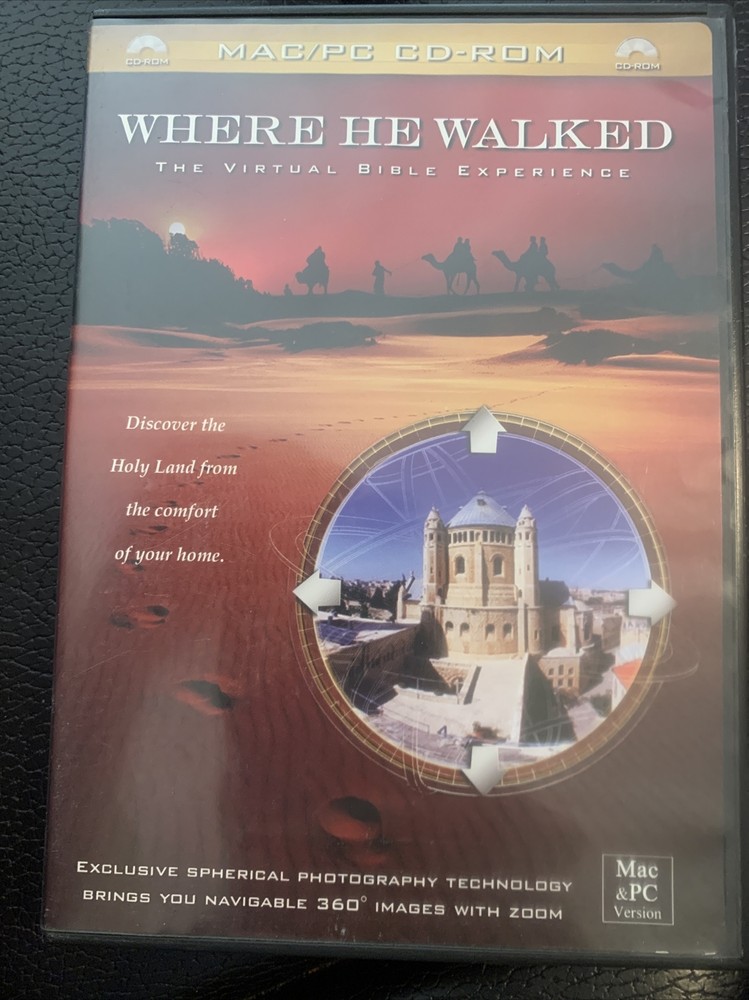 Where He Walked: The Virtual Bible Experience: MAC/PC CD-ROM