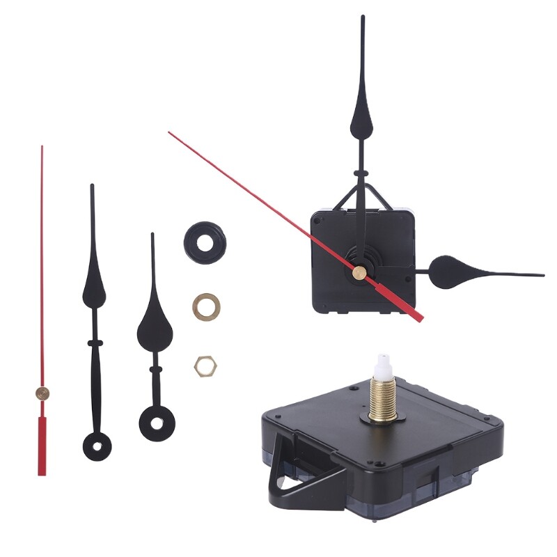 4"/5"/6" Long Spade Hand Clock Convenient S3 Axis Wall Clock Movement Kit