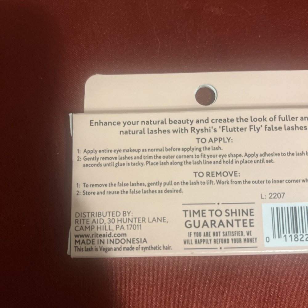 RYSHI Wispies Lashes, Natural, Wispy & Blendable