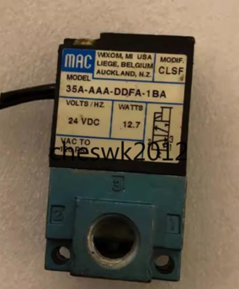 MAC 35A-AAA-DDFA-1BA solenoid valve