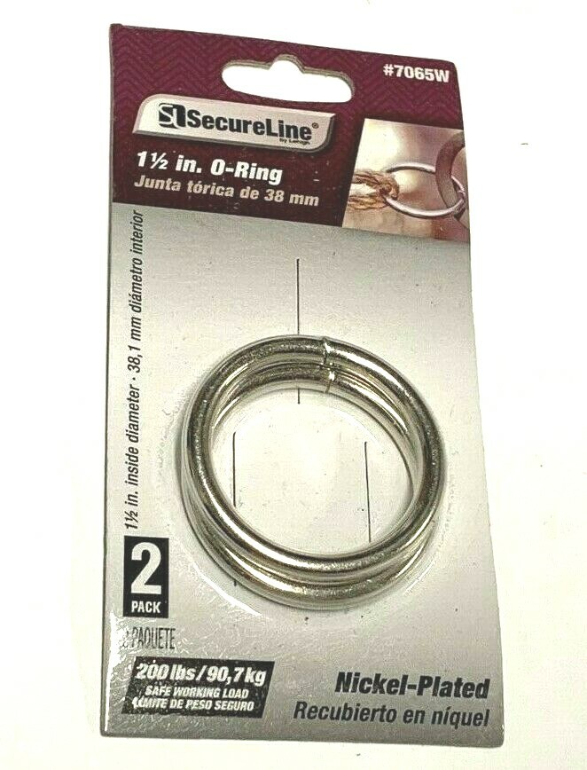 SecureLine 7065W 1 1/2-Inch O-Ring, 2 Pack