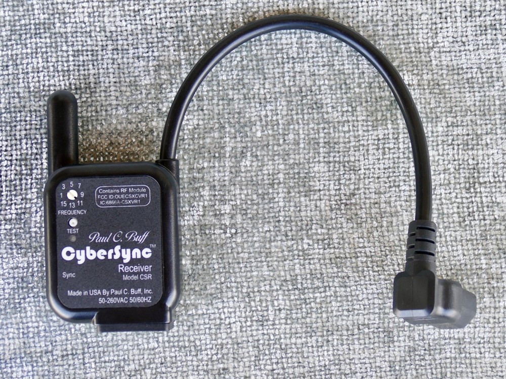 Paul C. Buff CyberSync receiver model CSR - AC powered (remote firing trigger)