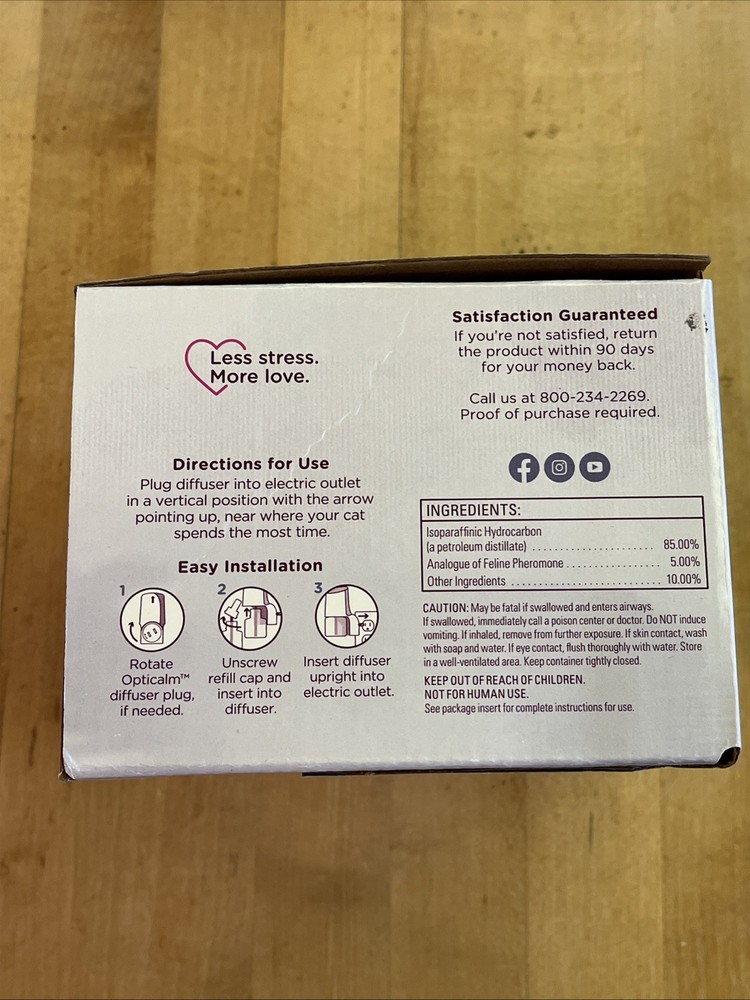 Comfort Zone Multi-Cat Calming Kit Value Pack (3 Diffusers, 6 Refills) - NEW