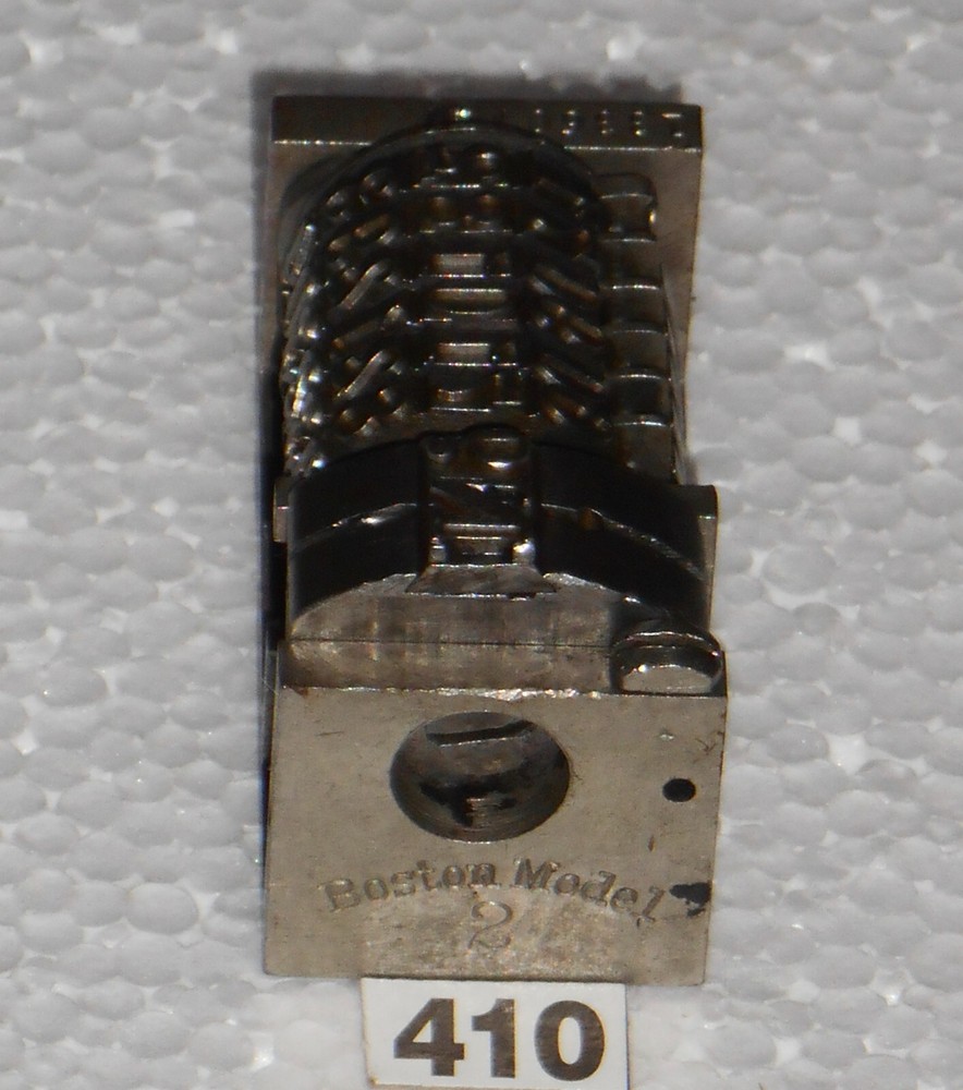 BOSTON | letterpress numbering machine | 410