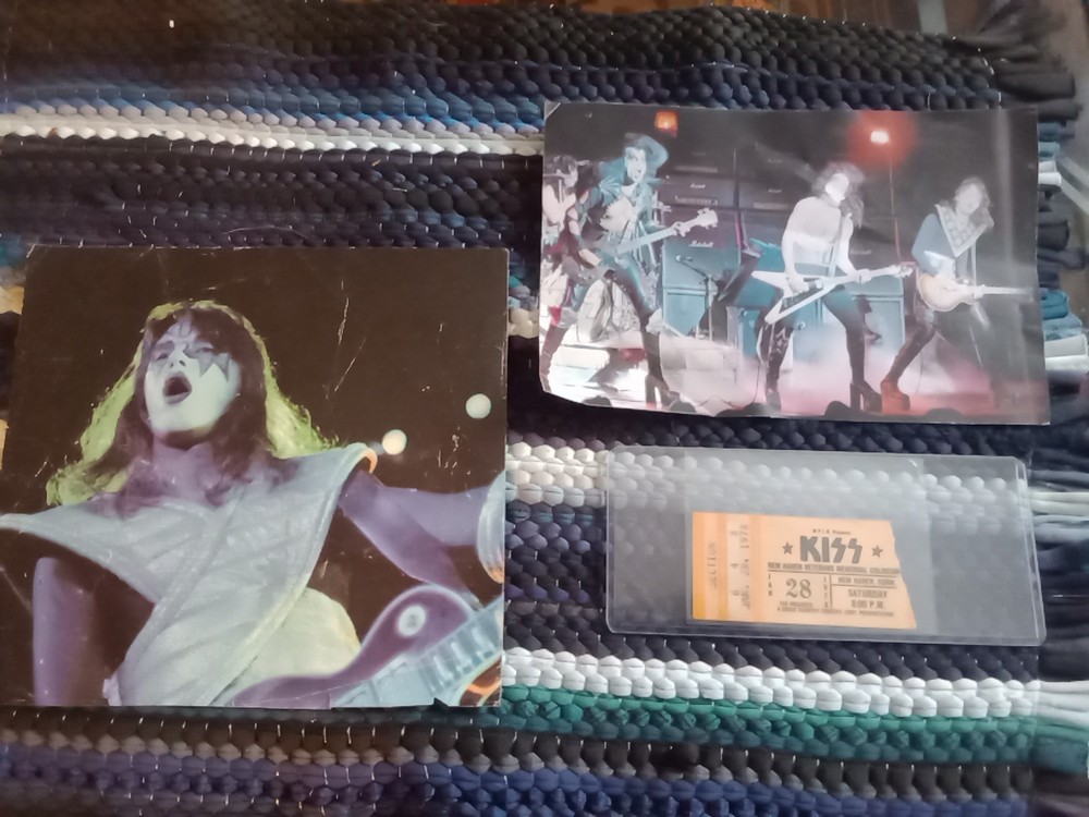 Kiss 💋 Ticket Stub History 🎸 Alive 2 Tour 1-28-78, New Haven Connecticut 👀