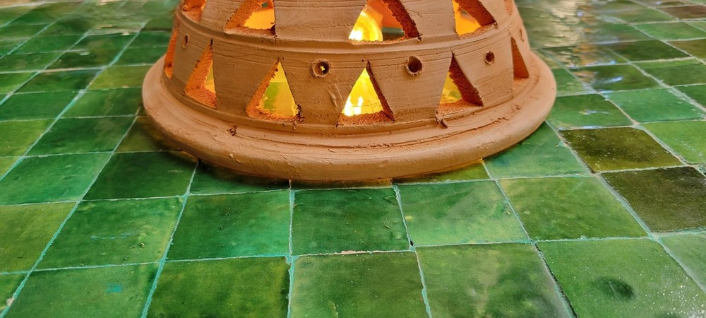 Handmade Moroccan Terracotta Wall Light