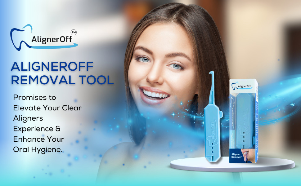 Clear Aligner & Retainer Remover Tool Compact Retractable for Invisalign Braces