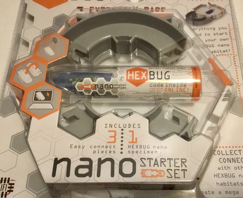 2010 HexBug Nano Micro Robotics Creatures Starter Set 1 Bug Included