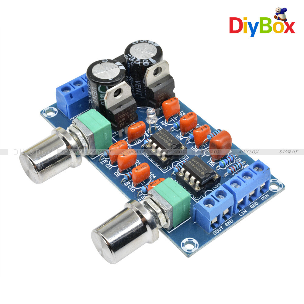 Finished Low-pass Filter NE5532 Subwoofer Process Circuit For Amplifer Module