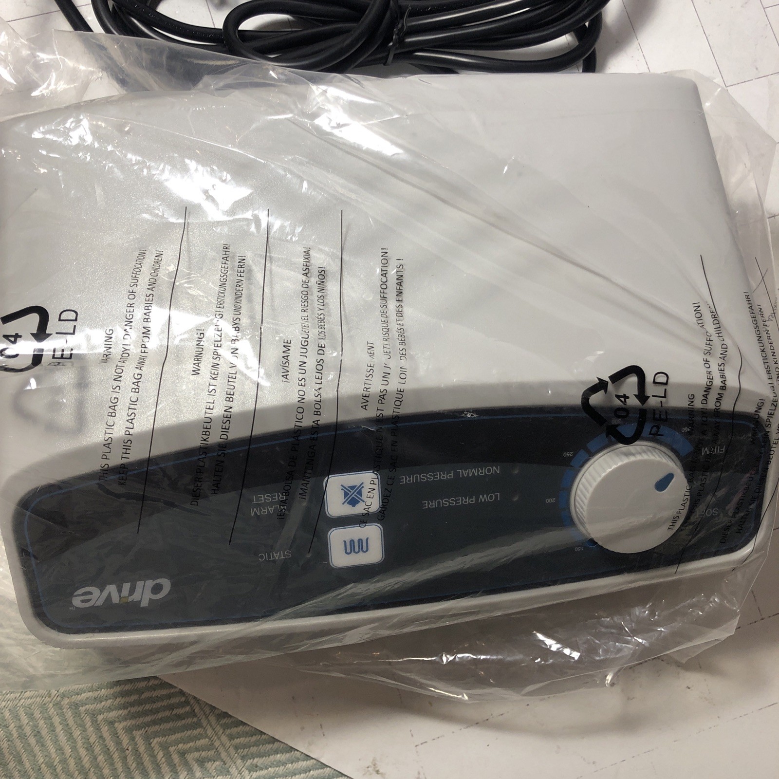 DRIVE MEDICAL Air Pump 14027 Mattress System (PUMP ONLY) NEW UNUSED