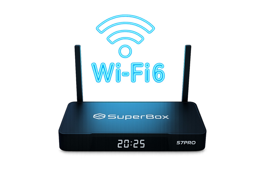 NEW RELEASE 2025 SUPERBOX S7 PRO Black Final Version S6 Fast Ship