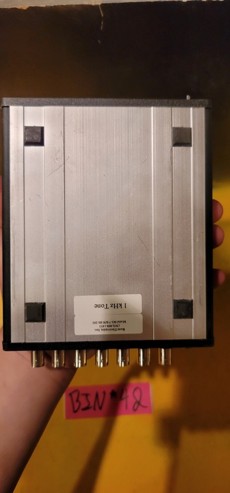 Burst Electronics SG-7 Black Burst/Color Bar Generator