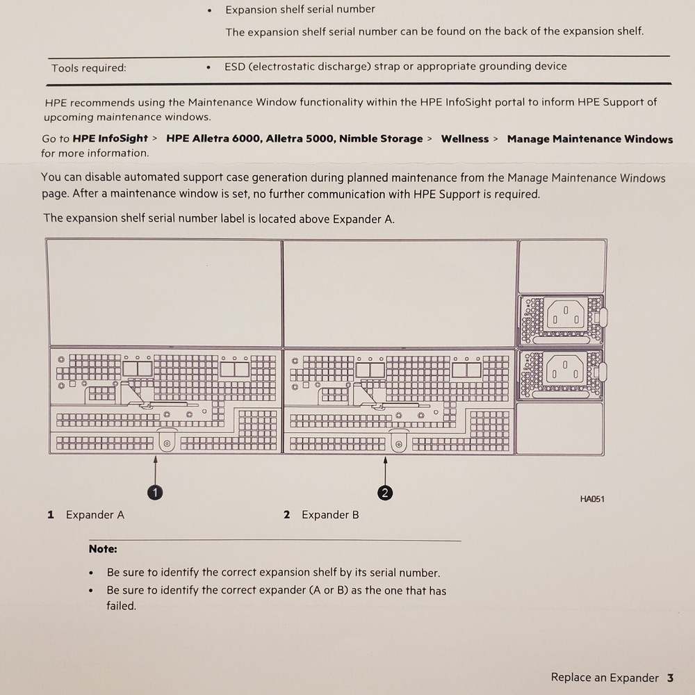 HPE Nimble Storage ES3 Disk Array Controller (4x 12Gbps SAS) SR-CONT-ES3