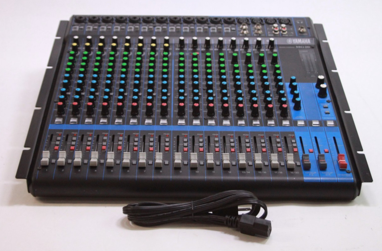 Yamaha MG20 20-Channel Analog Mixer Fully Tested UGYH01072