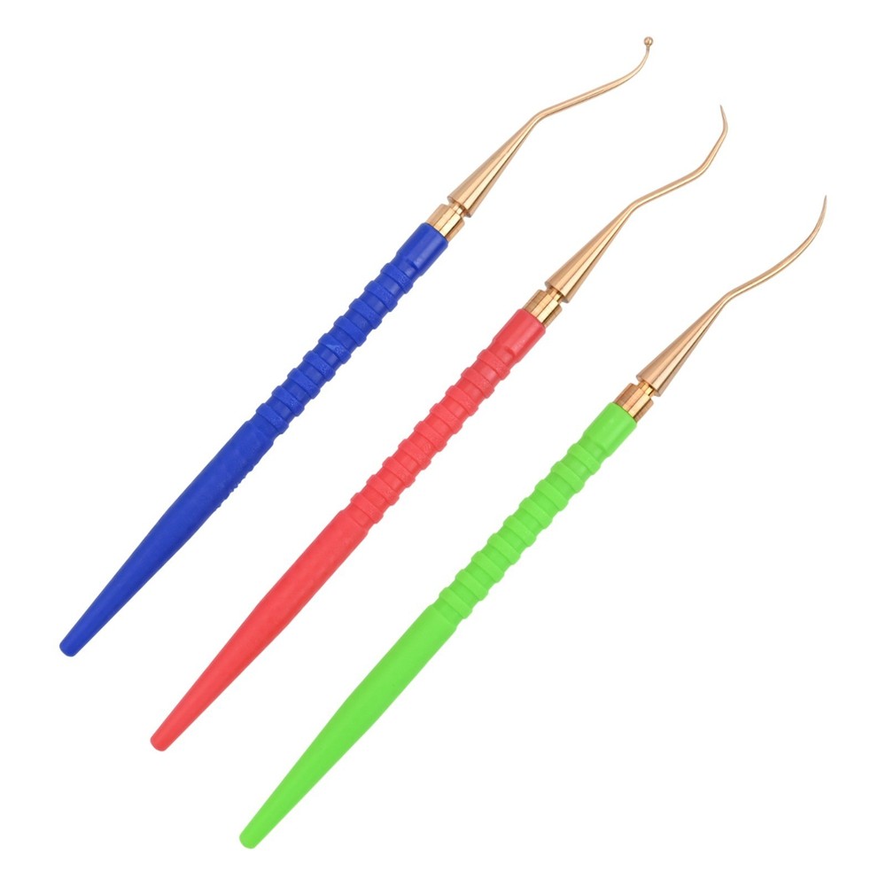 3Pcs Plastic Handle Diving Tool Set for Efficient O Ring and Spring Removal