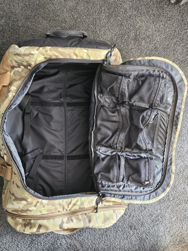 US Army Thin Air Gear Rolling Deployment Bag - OCP, refurbished! Backpack too.