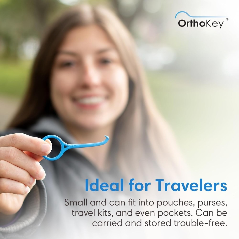 Blue Aligner Remover Tool - Protects Nails while Ensuring Safe Removal - 1-Pack