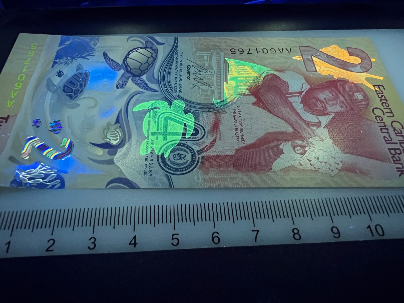 Eastern Caribbean $2 Banknote World Paper Money UNC Currency Bill Note Dollar