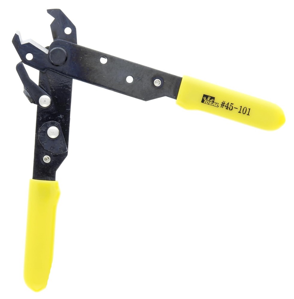 IDEAL Electrical 45-101 V-Notch Wire Stripper, Black