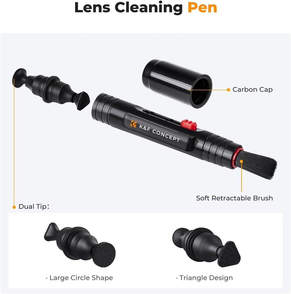 Camera Lens Cleaning Set with Air Blower