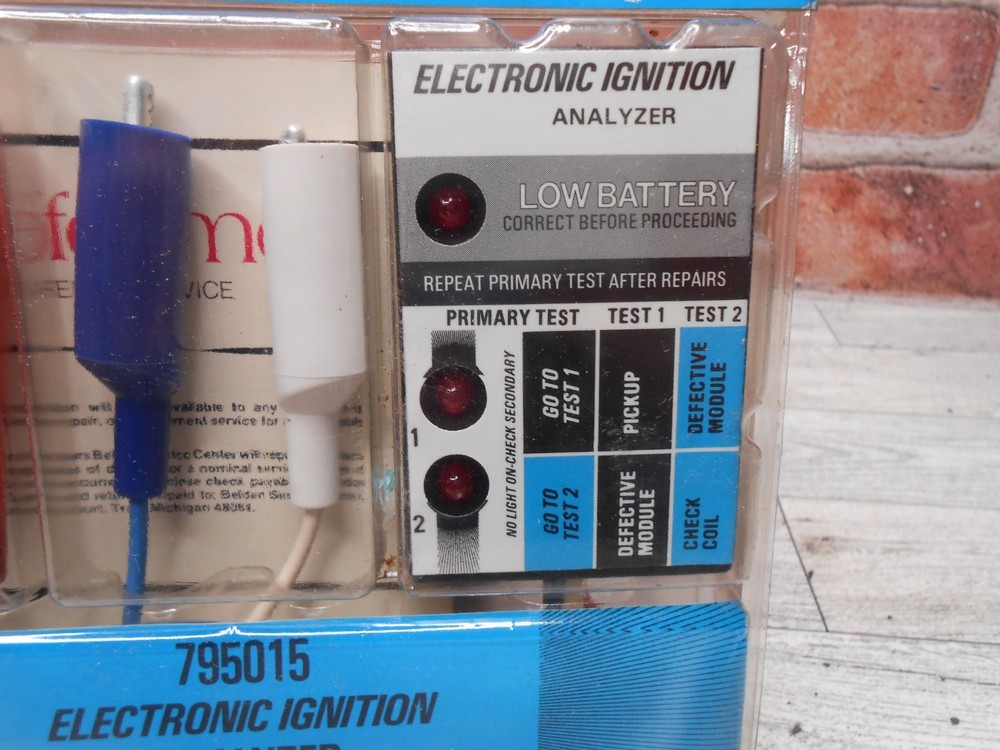 Belden Power Path Electronic Ignition Analyzer 795015 Testing Tool