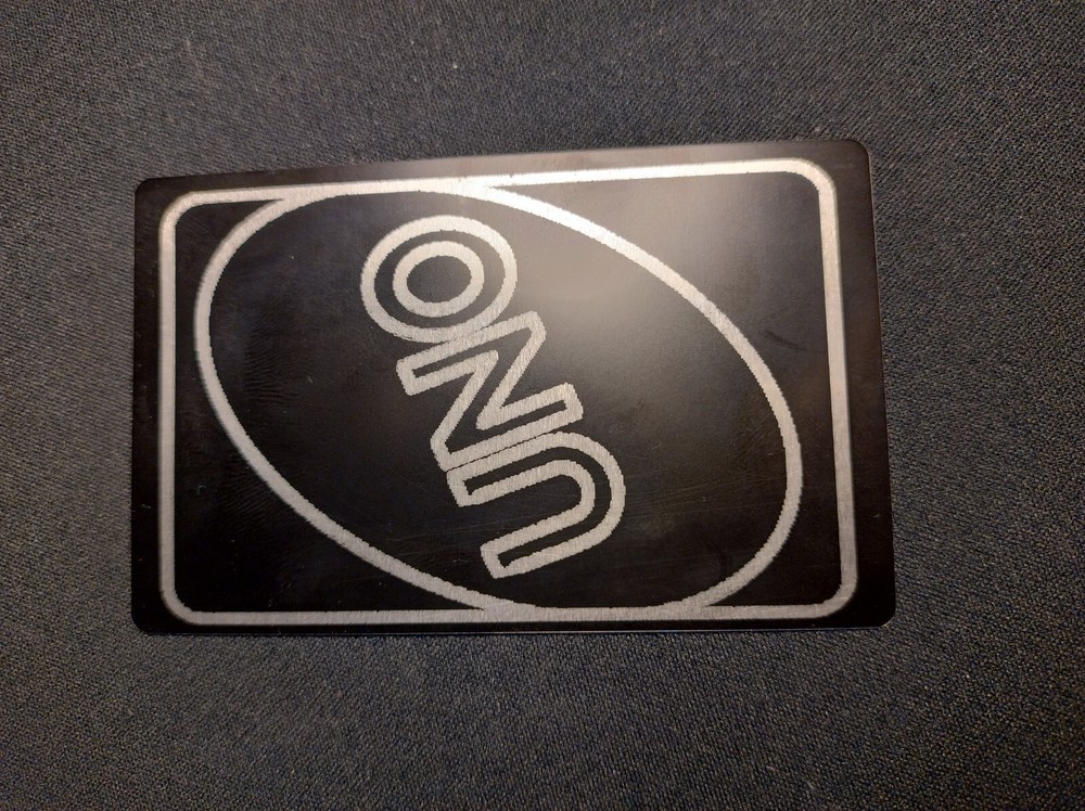 Uno Reverse Card Premium Metal