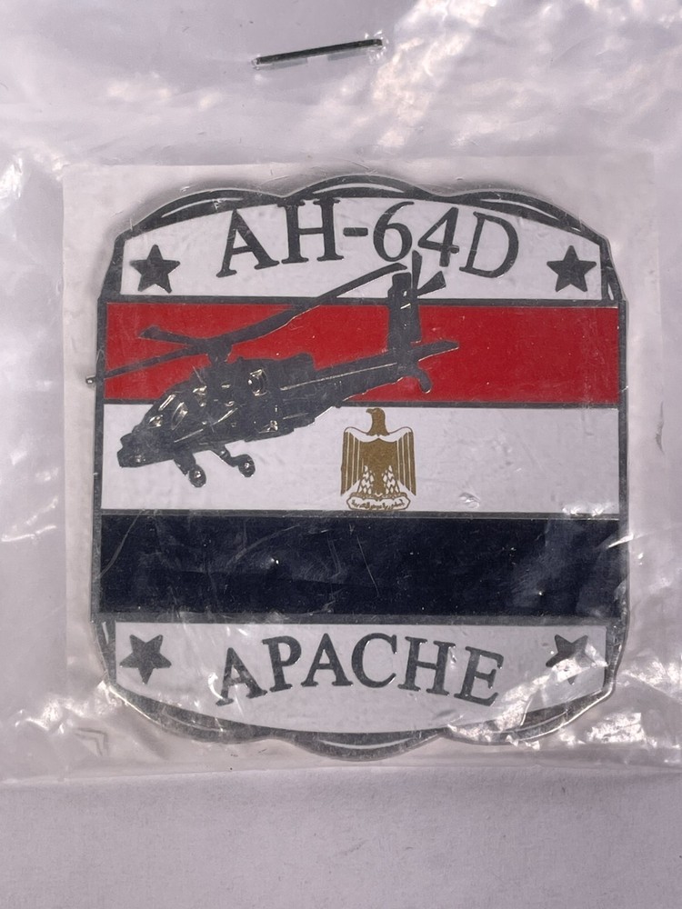 Apache AH-64D Helicopter Pin Iraq NEW