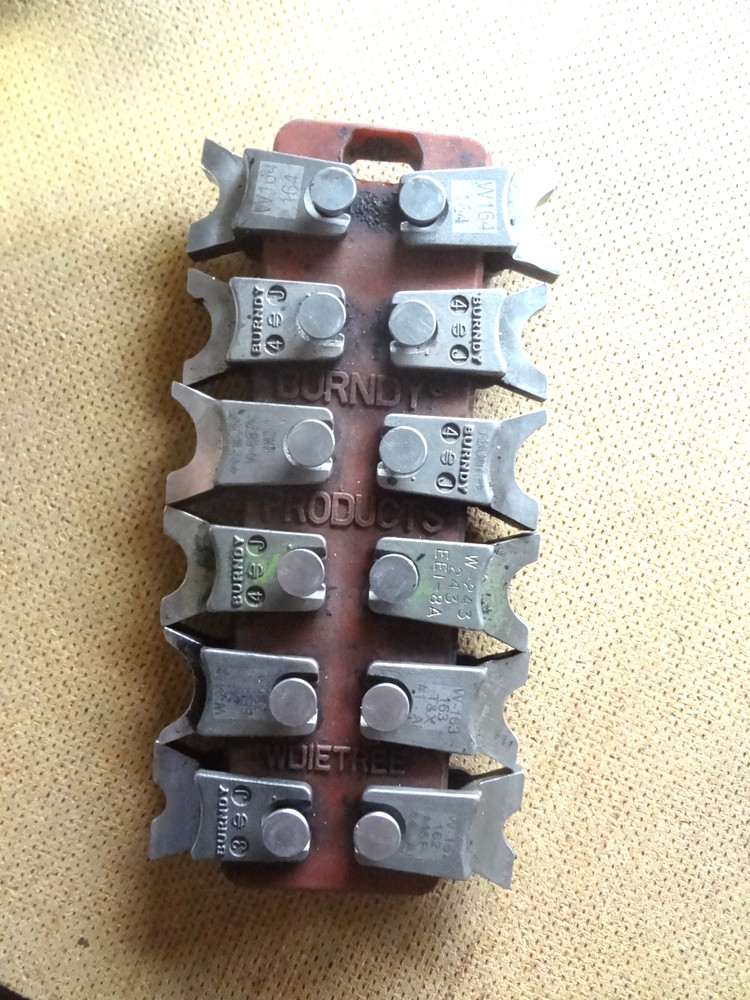 Burndy Type W Crimper Die Set