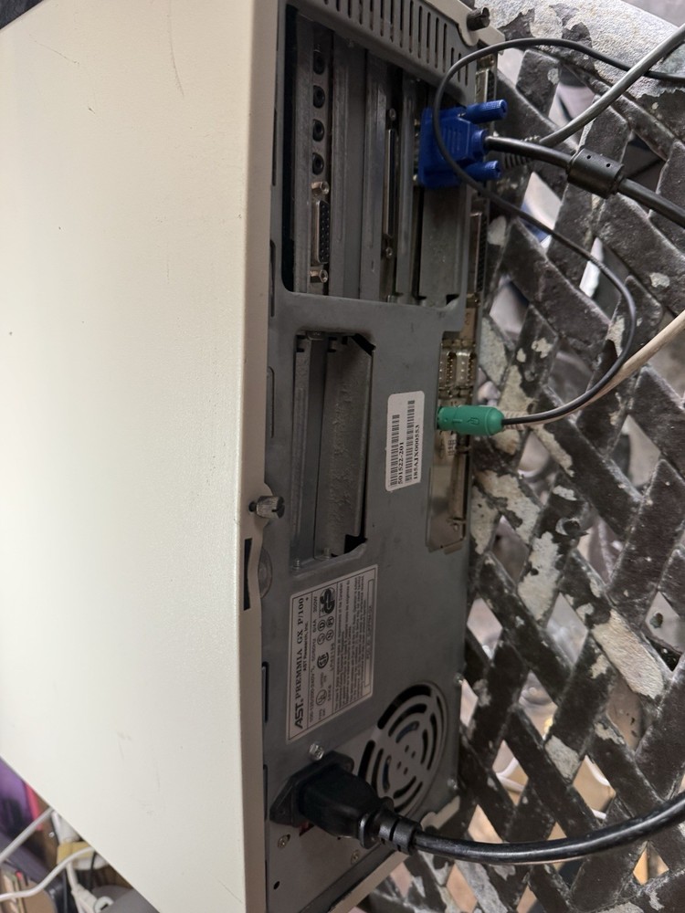 Ready for Games Windows 98 PC CMOS battery failed