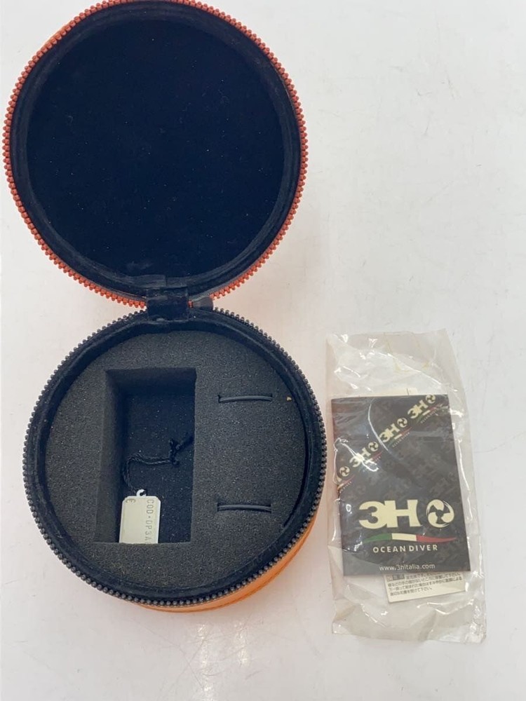 Automatic Watch Analog Nylon ORN BLU