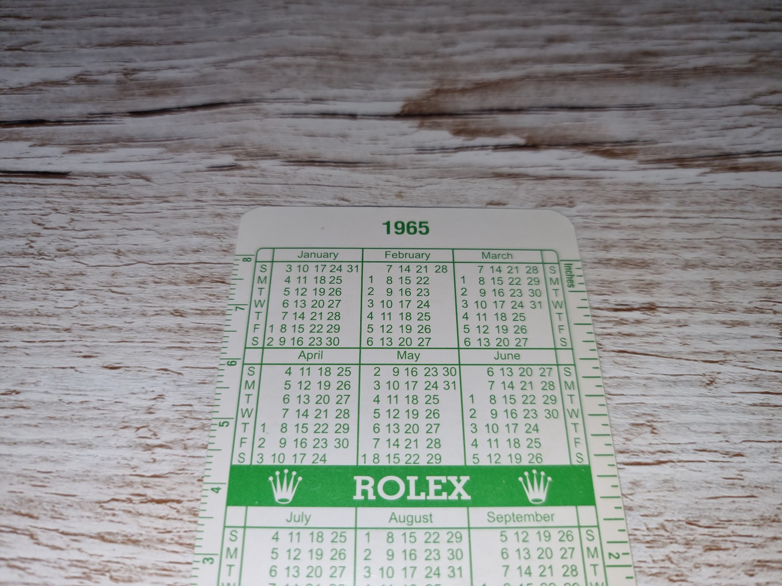 Rolex Calendar green year 1965/1966 in good conditions