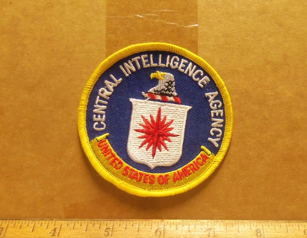 Central Intelligence Agency Embroidered Patch