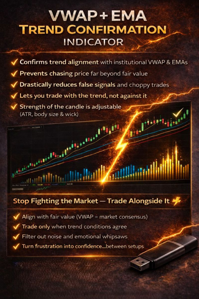 Thinkorswim Thinkscript Code Stock Trading Indicator VWAP EMA Trend Confirmation