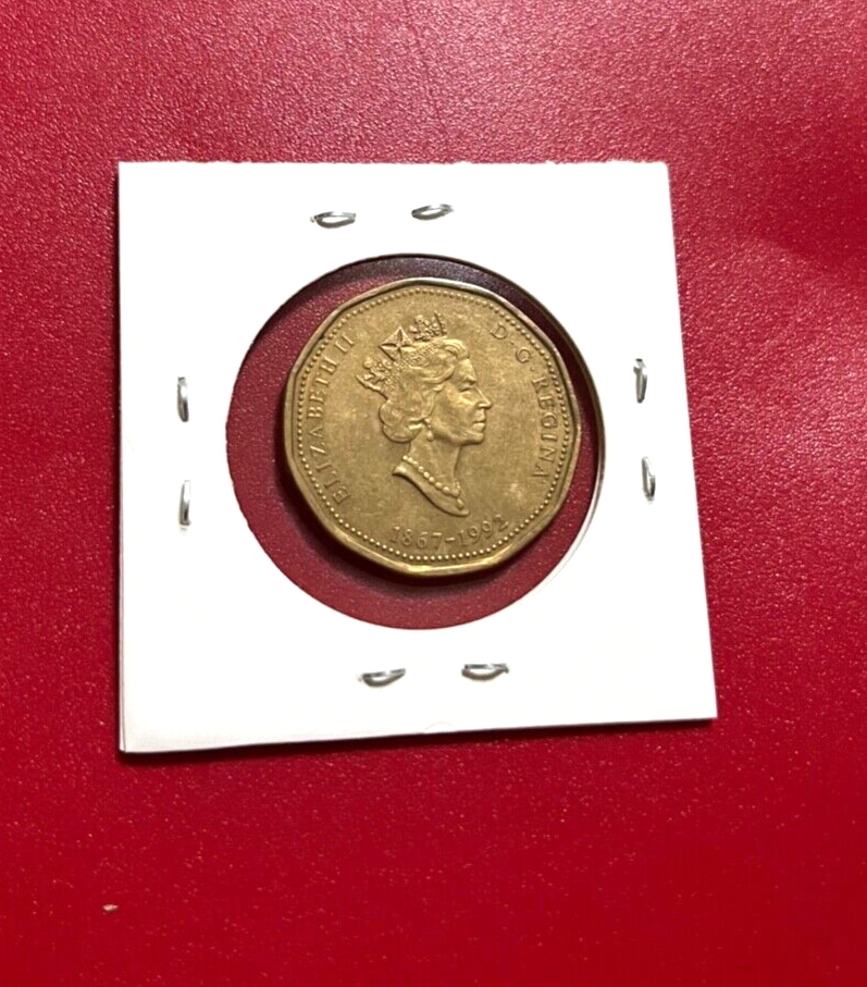 1992 CANADA DOLLAR COIN - NICE WORLD COIN !!!