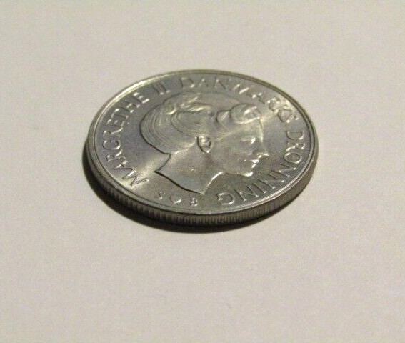 Denmark 1973 1 Krone unc Coin