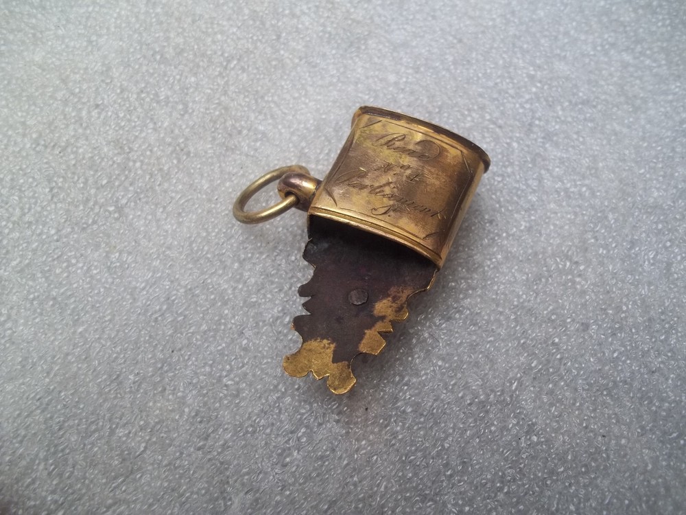 Antique 18th Century "Read" British Military Scabbard Fitting
